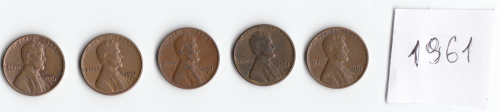 1 цент 1961а