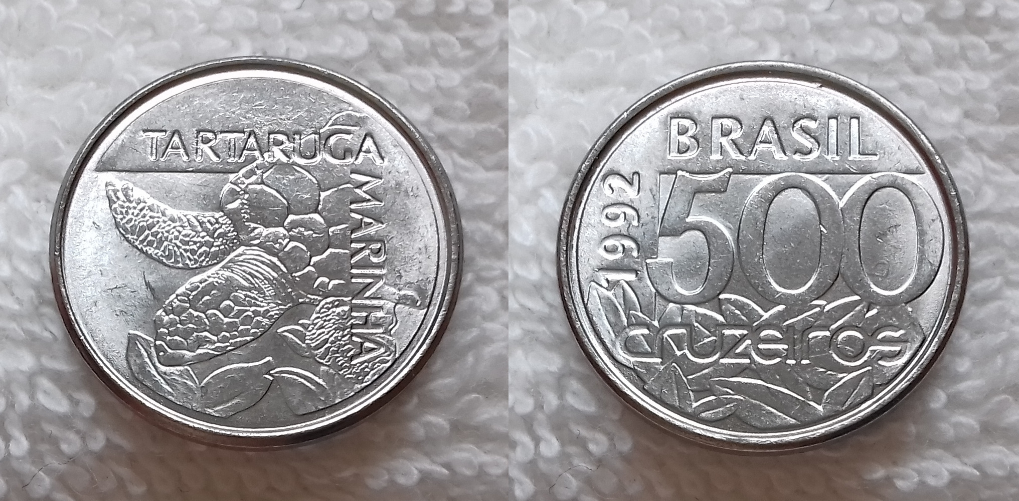 500 1992. 500 Крузейро. Монета 10 крузейро 1960. Бразилия: 100 крузейро (1990 г.). 100 Крузейро 18.