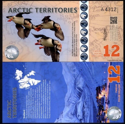 Арктика 12 долларов 2014