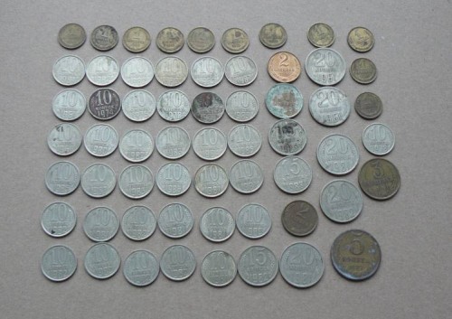 60 монет СССР 1961 1991гг