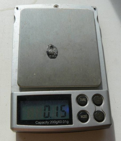 чешуя серебро отверстие 0,15гр вес