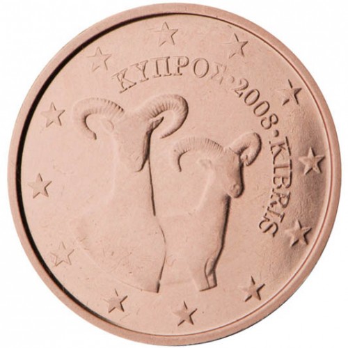 Cyprus 2 Cent Coin 2008 2900040 153034313834346