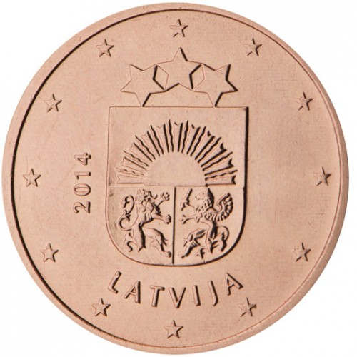 Latvia 5 Cent Coin 2014 3020860 153033746556079