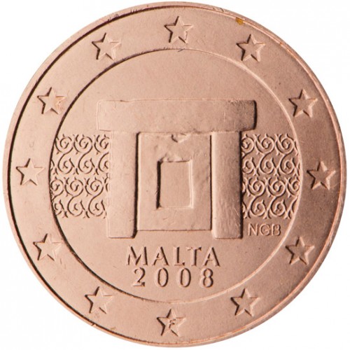Malta 1 Cent Coin 2008 70030 153033813234869