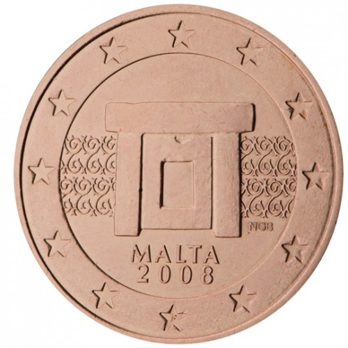 Malta 5 Cent Coin 2008 70050 153033814221713