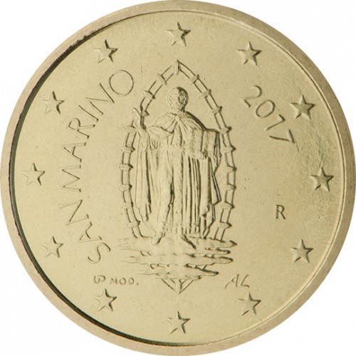 San Marino 50 Cent Coin 2017 3145000 153709349230198