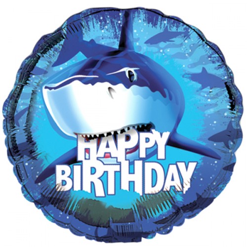 up162037 31134 shark birthday mylar balloon