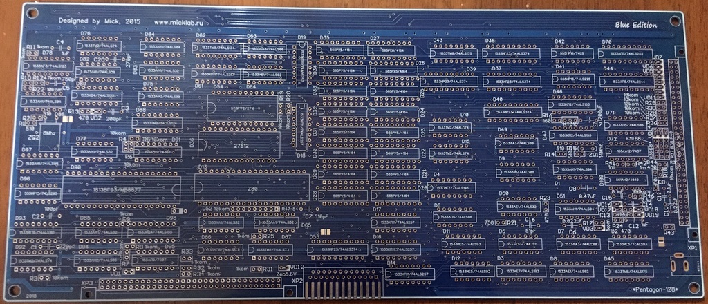 Pentagon 128 схема