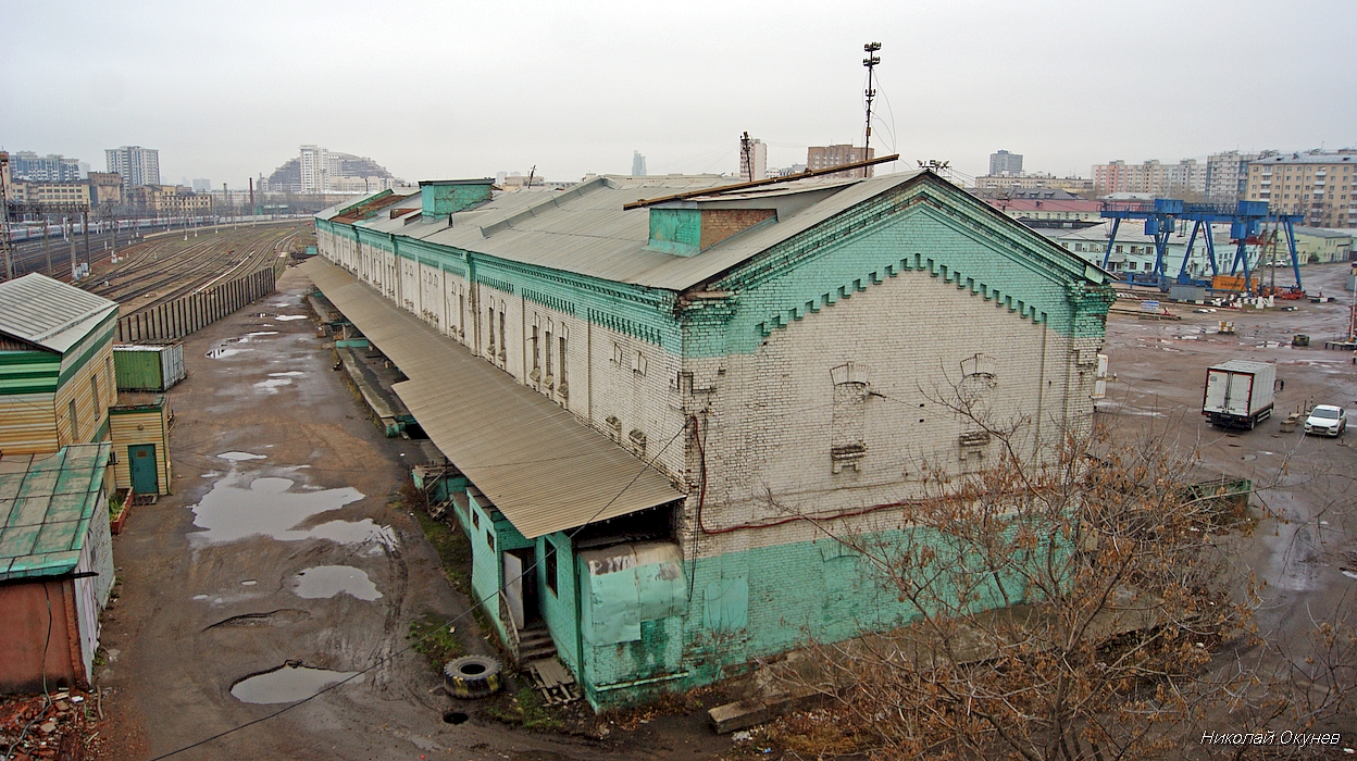 Грузовая станция Москва-Товарная-Рязанская