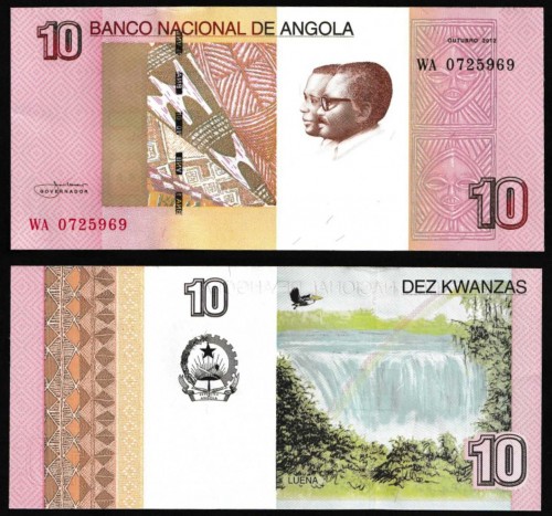 Ангола 10 кванз 100р