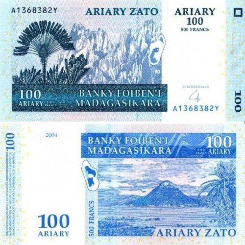 Мадагаскар 100 ариари 2004 70р