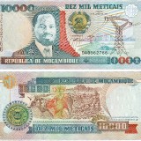 MOZAMBIK-10000-METIKAL-1991---200R