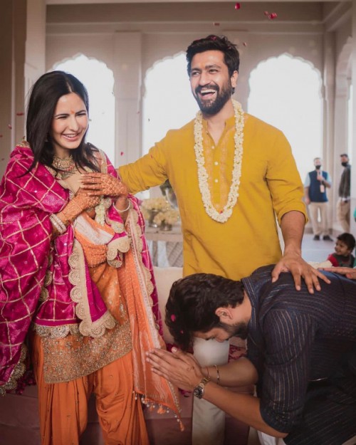 Katrina Kaif drops unseen photo from wedding with Vicky Kaushal to wish Sunny Kaushal on his birthda