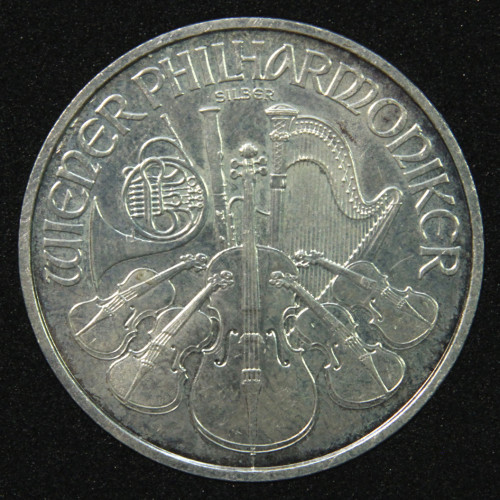 Австрия 1,5 евро 2008 венская филармония 2