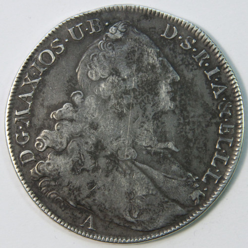 Германия Бавария 1 талер 1767